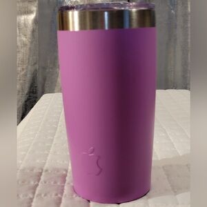 Apple Employee Exclusive Purple Stainless Steel 20oz Tumbler Apple Logo Techie